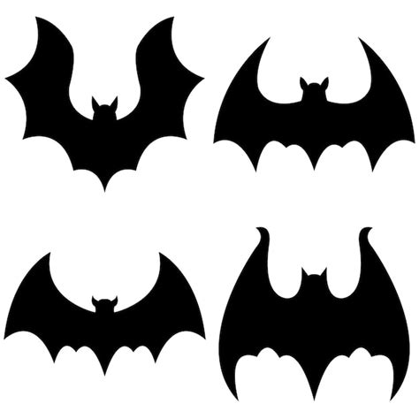 Premium Vector | Bat silhouette vector