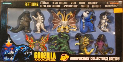 the sphinx: Godzilla Wars - 40th Anniversary Boxed Set (Trendmasters ...