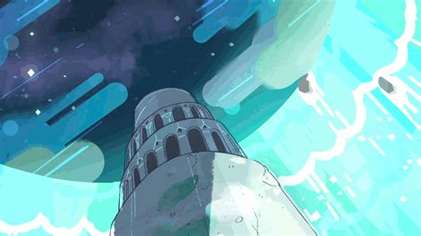 cinemagraph gif cinemagraph sea universe steven lunar spire Steven Universe Gif, Steven Universe ...