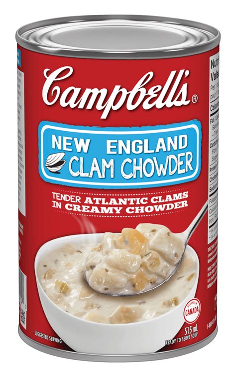 Campbell's® New England Clam Chowder (515 mL) - Campbell Company of Canada