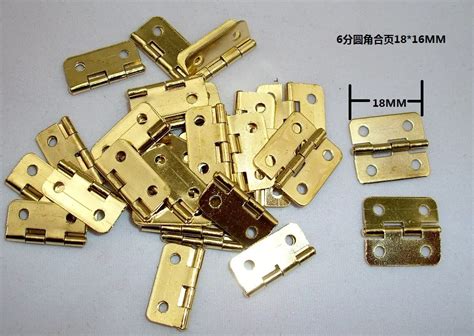 18*16MM 100pcs antique hinge small wooden box cabinet hinges metal ...