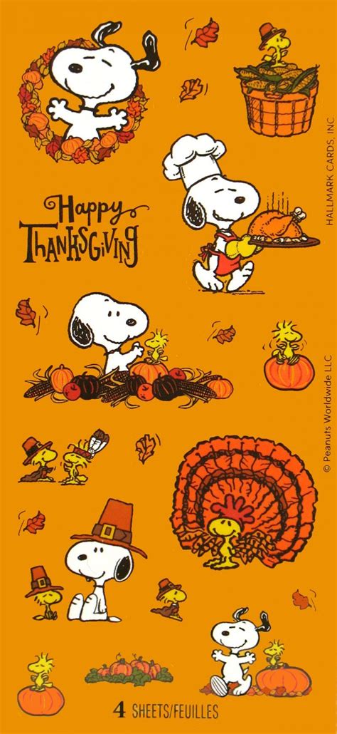 Snoopy Thanksgiving Wallpaper