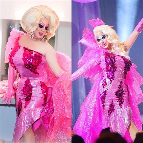 Nina West wearing Trixie’s Season 7 finale gown! : r/rupaulsdragrace