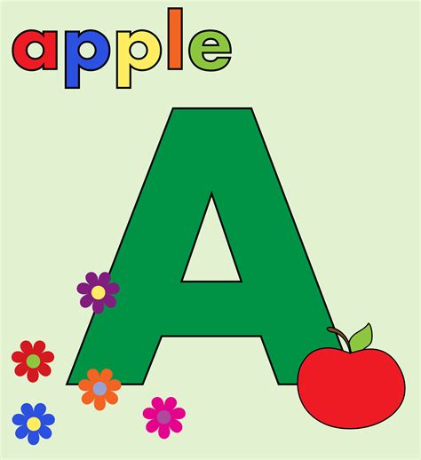 Alphabet Letter A Colorful Free Stock Photo - Public Domain Pictures