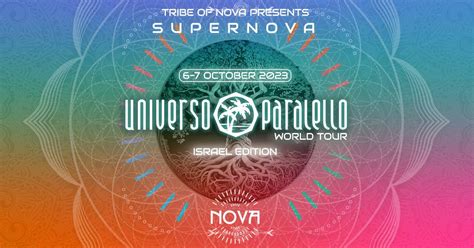 Tribe Of Nova Presents- SUPERNOVA SUKKOT |06-07.10| UNIVERSO PARALELLO ...