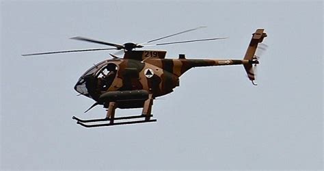 Afghan Air Force MD-530 Cayuse Warrior helicopters in action - Crew Daily