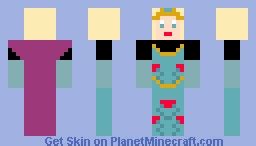 Elsa Queen of Arendelle Minecraft Skin