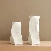 White Ceramic Vase For Home Decor White Decorative Vases For - Temu