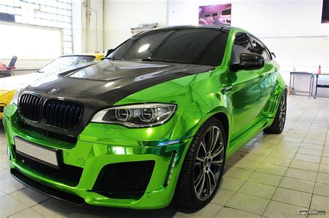 BMW X6M Chrome Green Hulk Style #2 Bmw Suv, Audi Cars, Bmw X Series, Green Motorcycle, Chrome ...