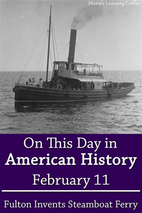 On This Day in American History: February 11 – Robert Fulton Invents ...