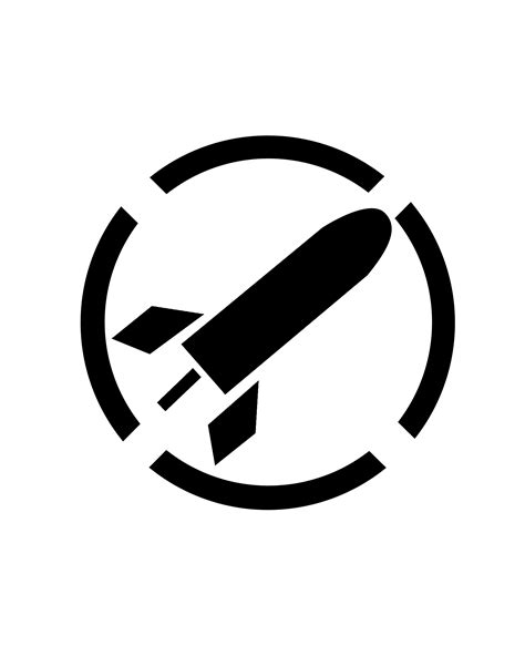 Rocket Ship Stencil - ClipArt Best