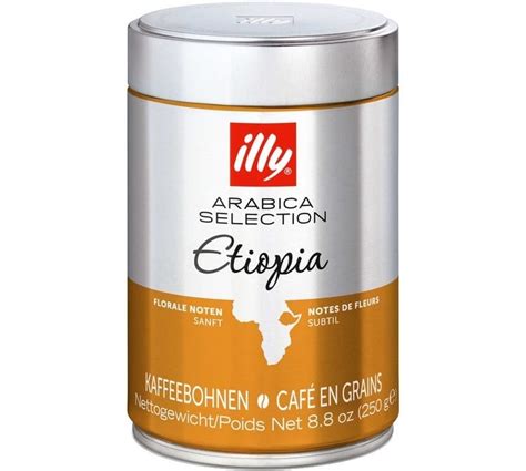 250g Monoarabica Ethiopia coffee beans - Illy