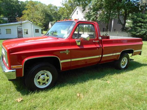 1987 chevy k20 4x4 pickup 2500 34