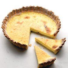 Old-Fashioned Baked Egg Custard Tart With Nutmeg Recipe - Details ...