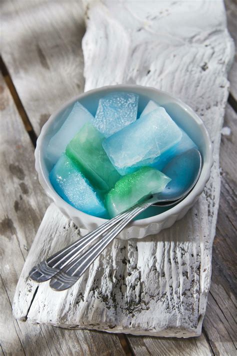 Bowl of colored ice-cubes 27080084 Stock Photo at Vecteezy