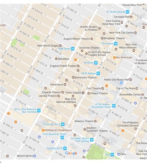 The 13 Best Things to Do in Times Square | Time square map, New york city map, Map of new york