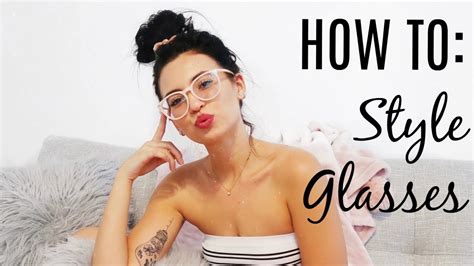 HOW TO: Style Glasses | EyeBuyDirect Try-On Haul - YouTube