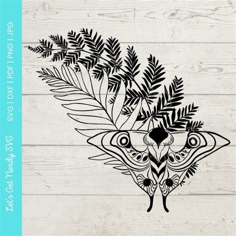 Ellie's Moth Tattoo SVG the Last of Us Part 2 Svg Dxf | Etsy