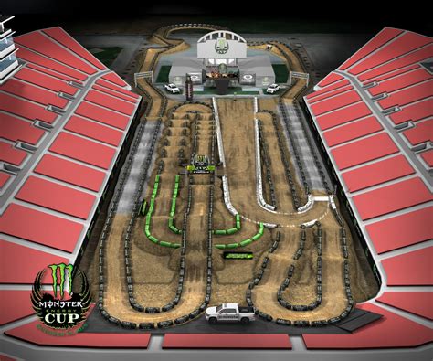 2018 Monster Energy Cup Track Map Revealed - Racer X