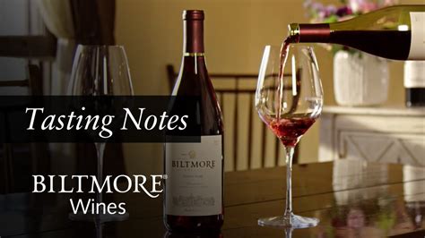 Biltmore Wines Tasting Notes: Biltmore Estate® Pinot Noir - YouTube