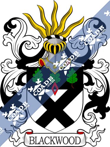 Blackwood Family Crest, Coat of Arms and Name History