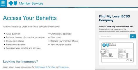 Blue Cross Blue Shield Login - BCBS.com - Health Insurance Plan (With images) | This or that ...