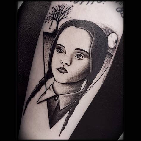 Wednesday Addams Tattoo | Tattoo Ideas and Inspiration | hayleyploos ...