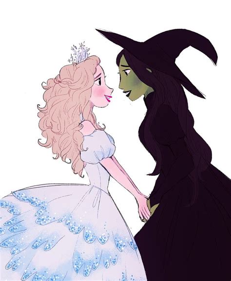 Pinterest | Wicked musical, Elphaba and glinda, Cute art styles