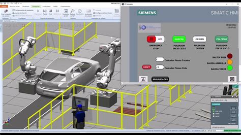 Simulación Proyecto ARI Robot studio - YouTube