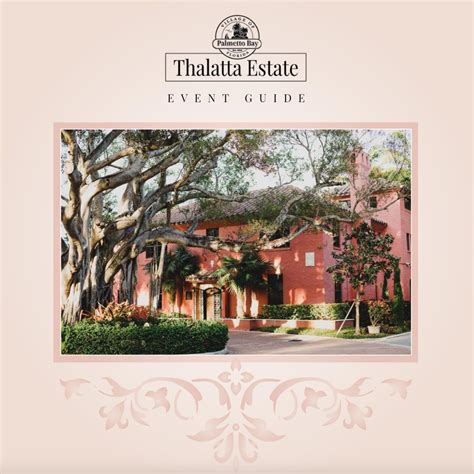 Thalatta Estate Events Guide | Palmetto Bay, FL