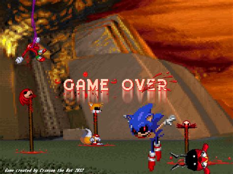 Image - Sonic exe game over screen by rdlover148-d6gx6pb.png ...