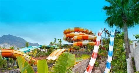 Aqualand Water Park Tenerife. Speed & fun slides and amazing dolphins