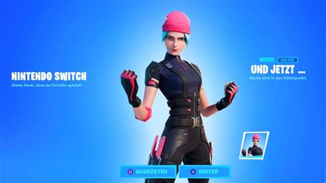 Fortnite Nintendo Switch Skin Deutsch bekommen | Fortnite Nintendo Switch Exclusive Skin Pack ...