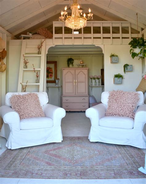 Fancy Farmgirls | Shed interior, Shed homes, She shed interior