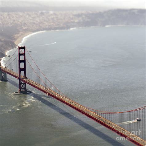 Aerial View of Golden Gate Bridge Photograph by Eddy Joaquim - Fine Art America