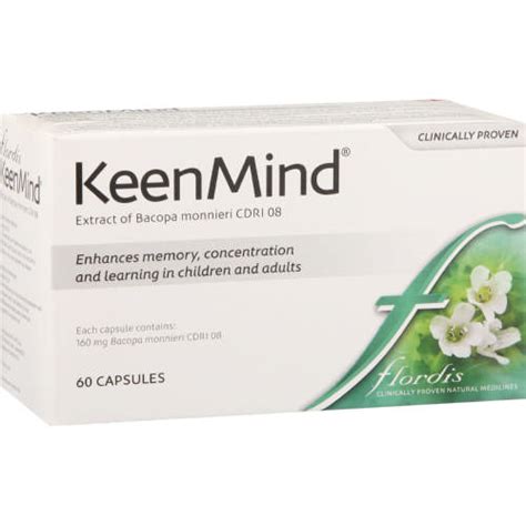 Keen Mind 60 Capsules - Clicks