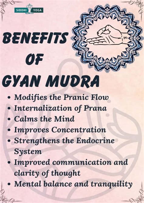 Gyan Mudra: Meaning, Benefits & How to Do | Siddhi Yoga