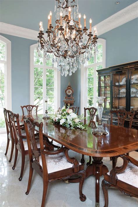 Attempt to make use of a chandelier in your dining-room, to develop a ...