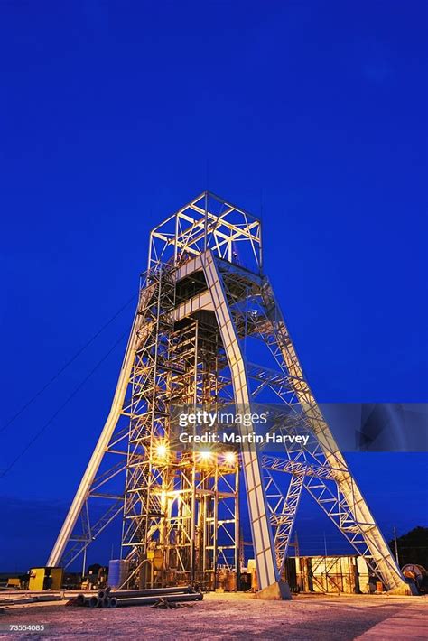 Mine Headgear High-Res Stock Photo - Getty Images