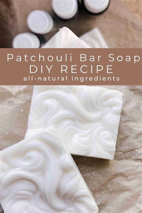 Patchouli Bar Soap DIY Recipe with all-natural ingredients | Diy soap recipe, Patchouli soap ...