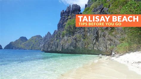 Talisay Beach, El Nido: Important Tips - Philippine Beach Guide