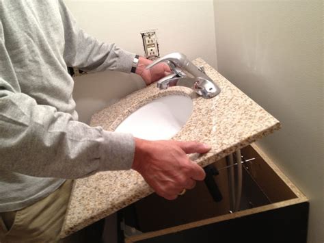 How to Replace and Install a Bathroom Vanity and Sink