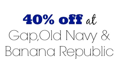 Old Navy Coupon Code: 40% off Your Purchase :: Southern Savers