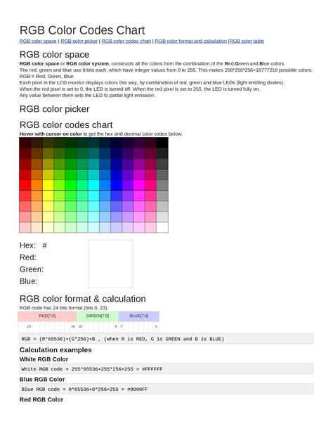 (DOCX) RGB Color Codes Chart - DOKUMEN.TIPS