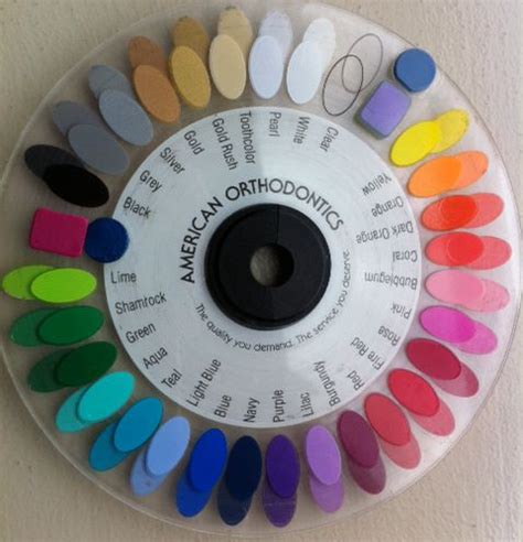 Braces Color Wheel: Find the Perfect Braces Colors