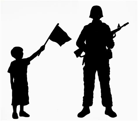 Child soldiers clipart - Clipground