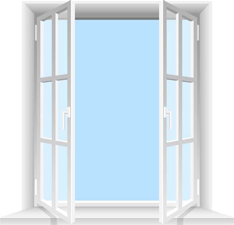 Transparent windows and sunny sky clipart design illustration 9391147 PNG