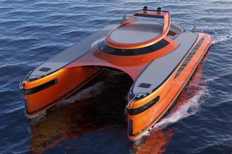 Lazzarini Design releases conceptual Pagurus, an amphibious catamaran