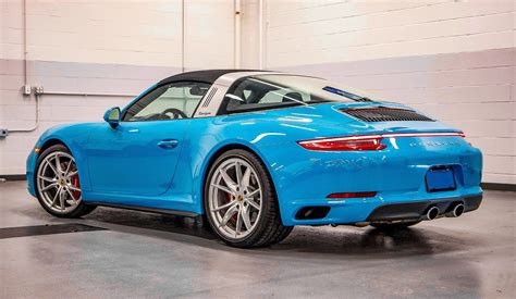 2019 Porsche 991.2 Targa 4S 7-speed Miami Blue | PCARMARKET