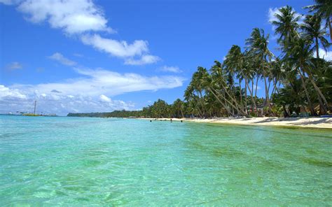 Tropical Beach Scenes Wallpaper - Wallpapers And Pictures